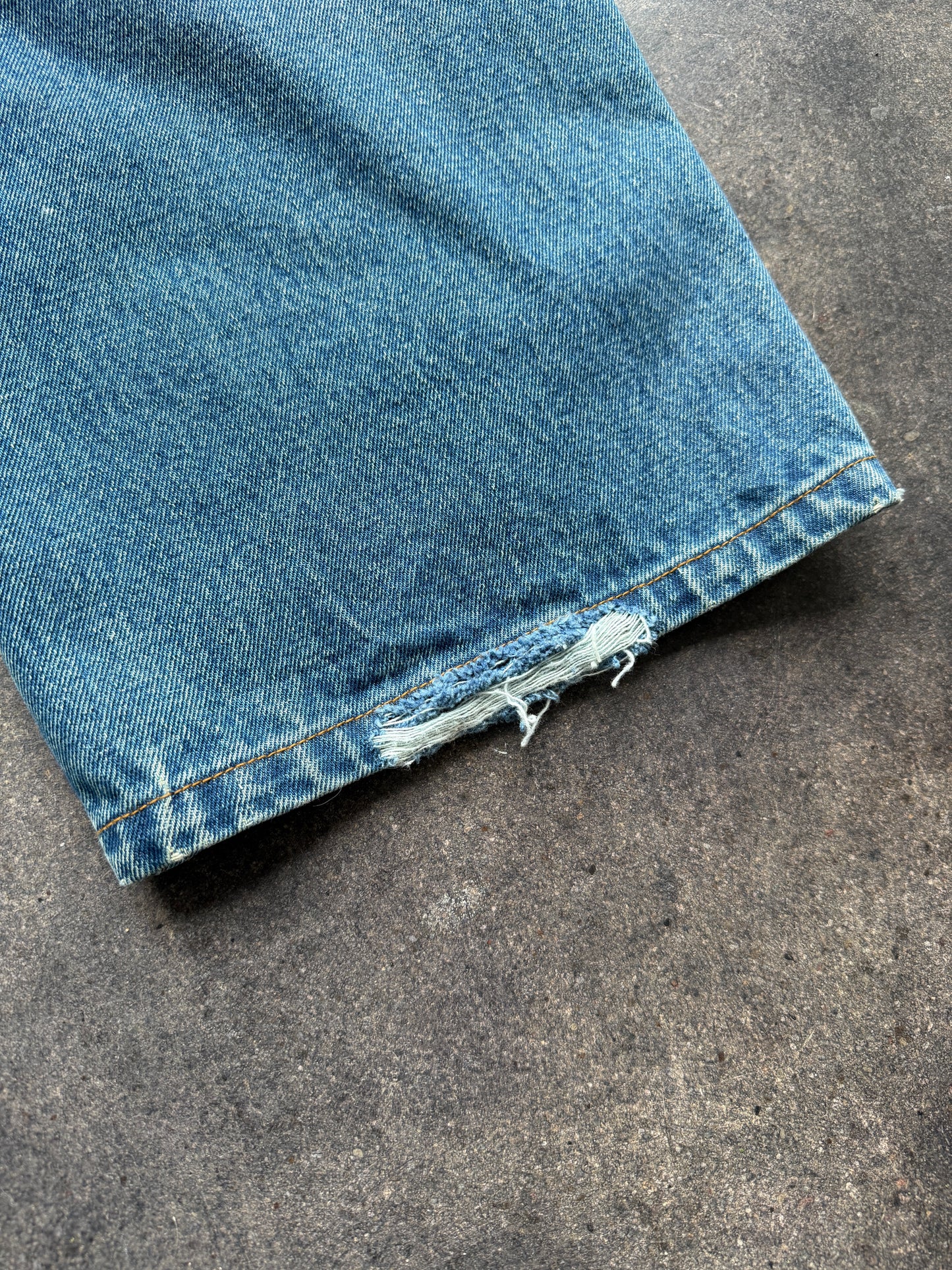 PAINT SPLATTER DOUBLE KNEE DENIM