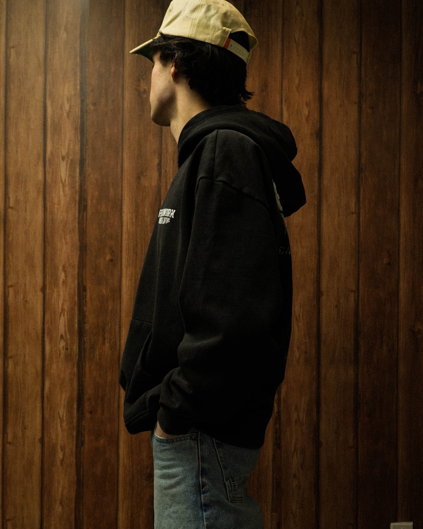 ROOFING & SIDING HOODIE (VINTAGE BLACK)