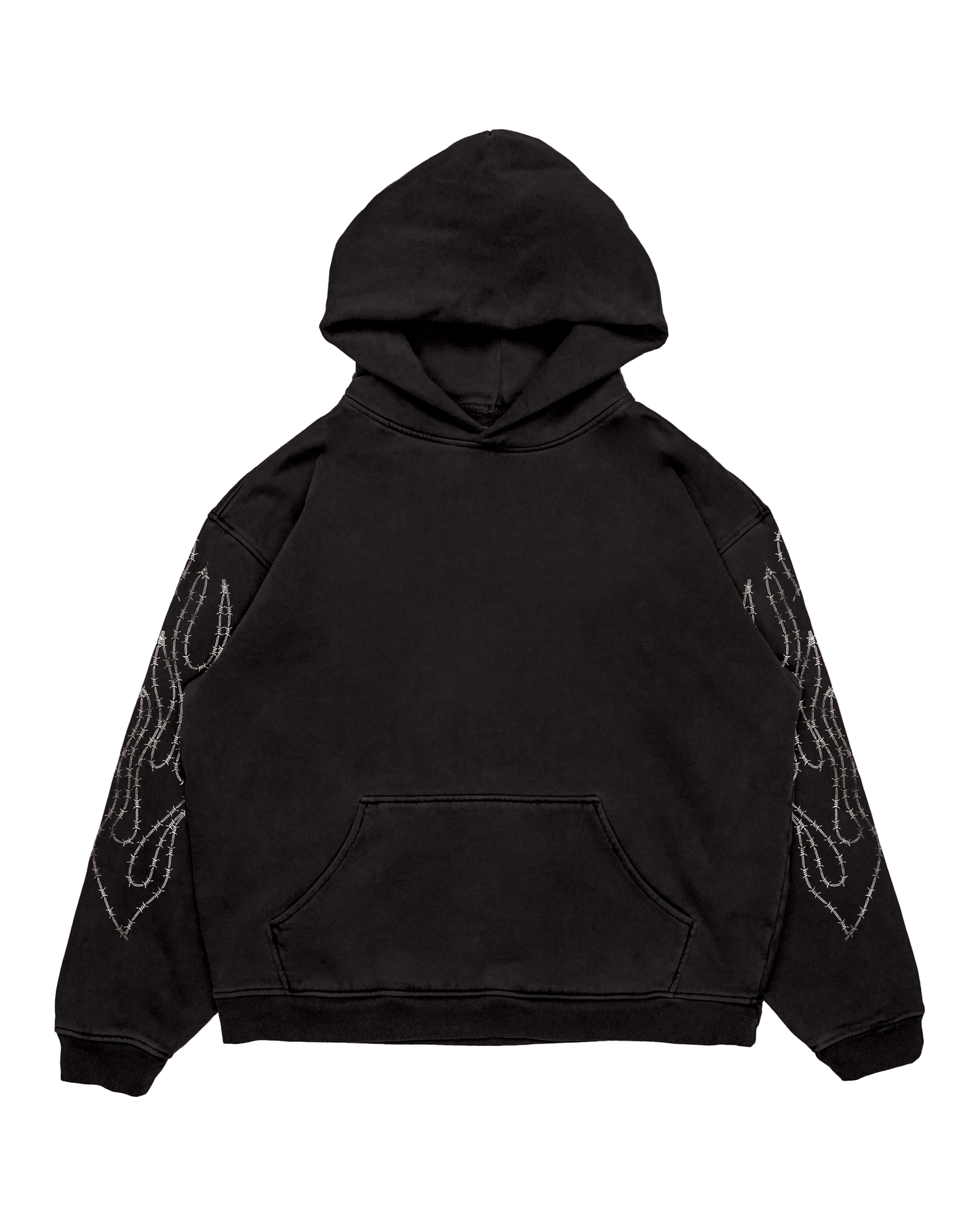 TRESPASSER HOODIE (COAL)