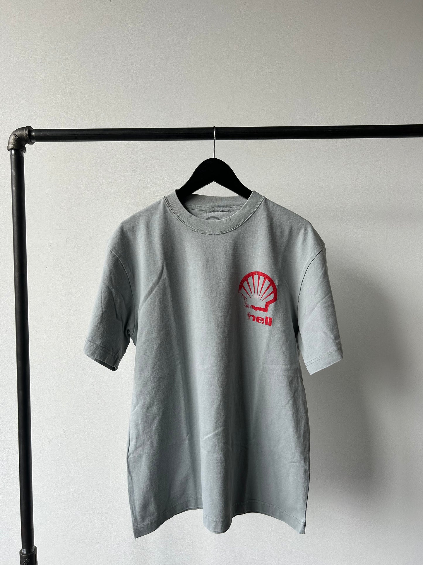 Hell Tee (CEMENT) (Multiple Sizes) [FLEA MARKET]