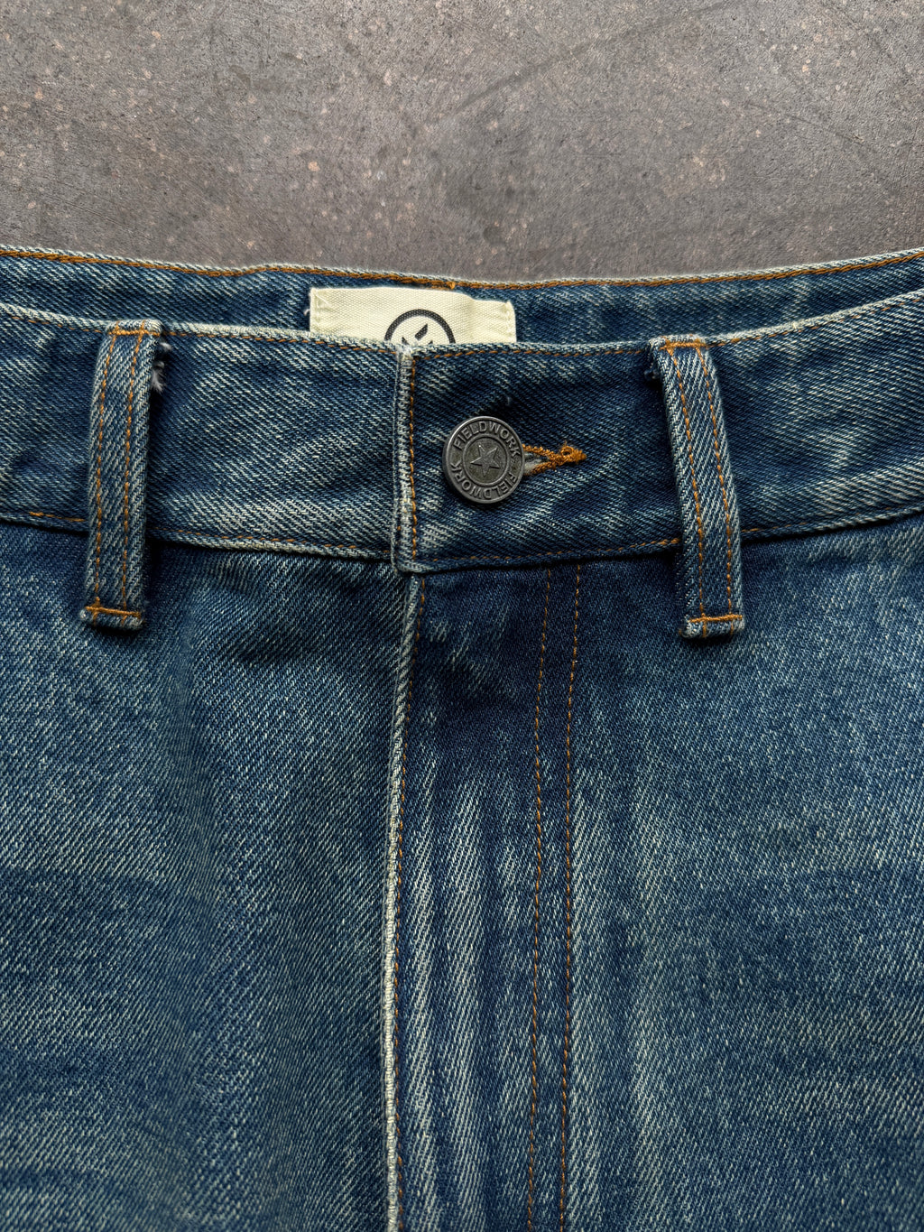 PAINT SPLATTER DOUBLE KNEE DENIM