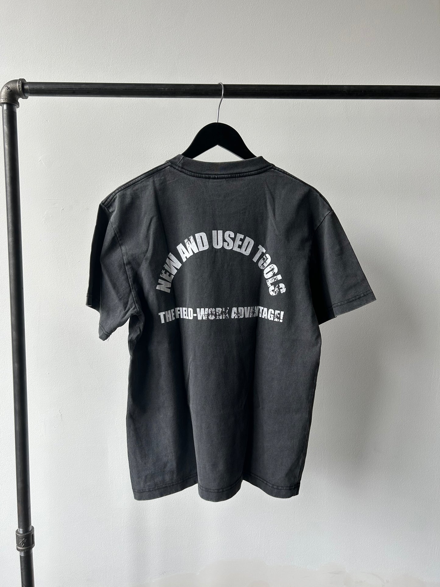 NEW AND USED TOOLS TEE (SMALL) [FLEA MARKET]