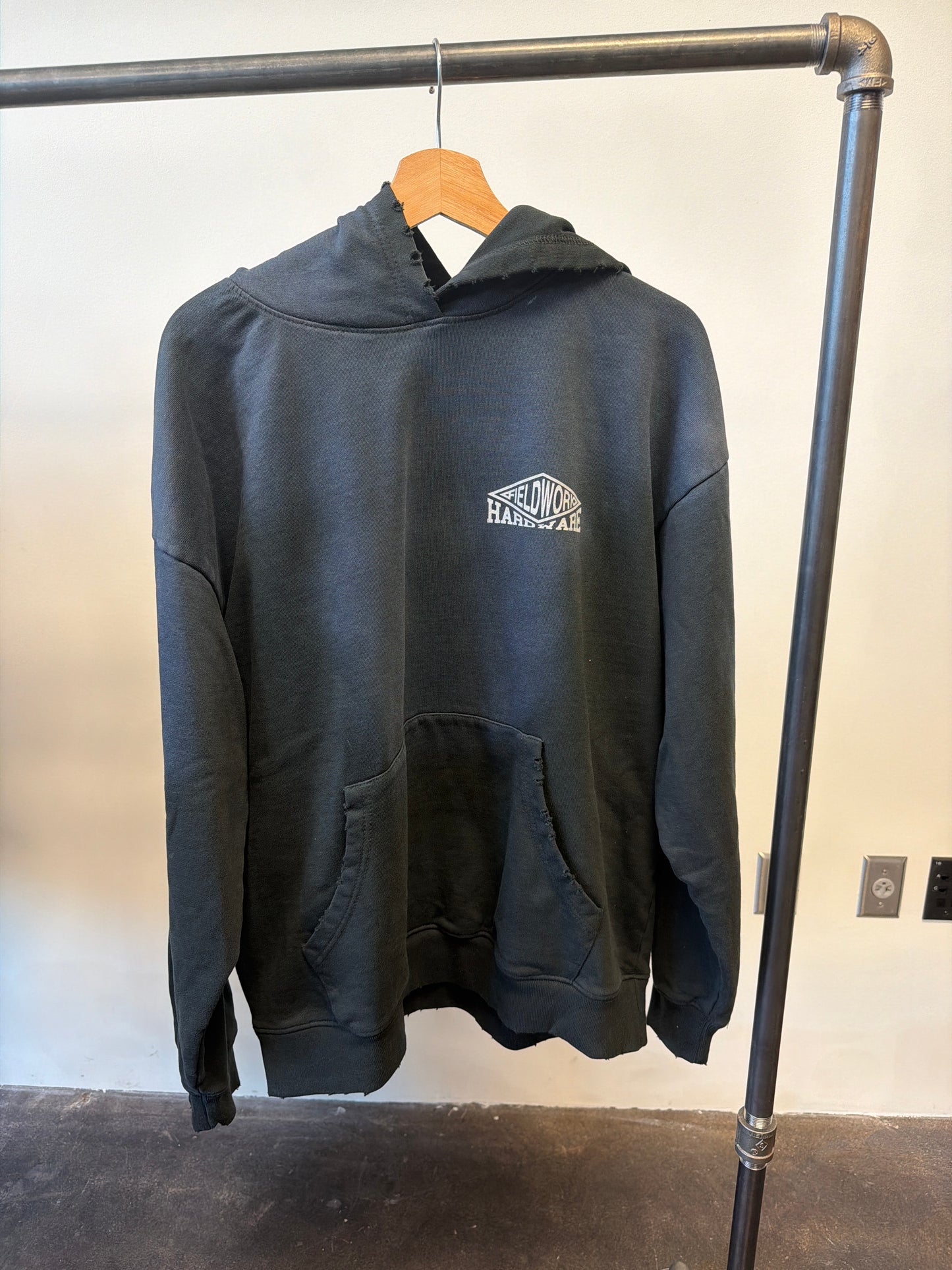 HARDWARE HOODIE - SUN DYED (LARGE)