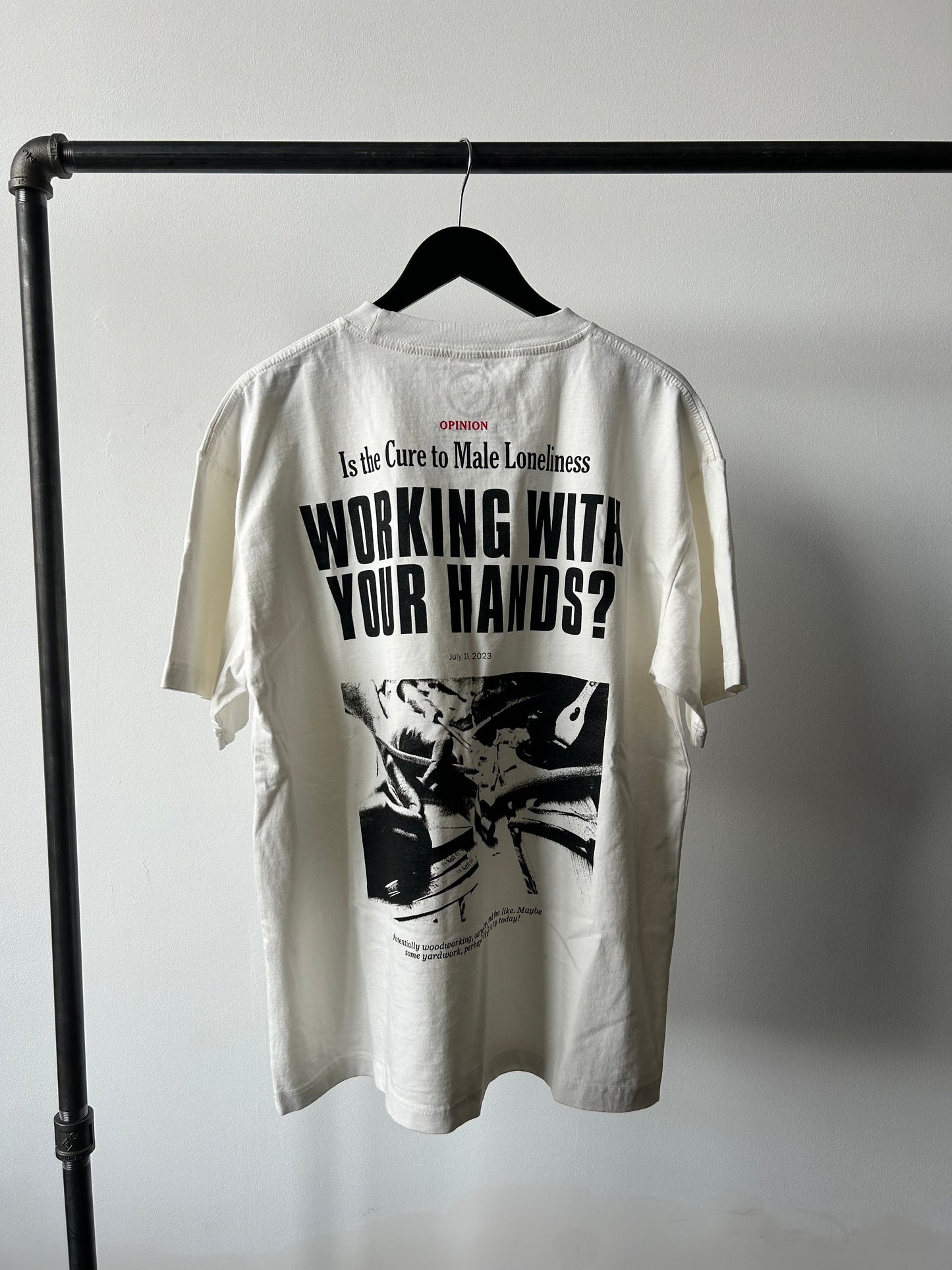 CURE TO MALE LONELINESS TEE (LARGE) [FLEA MARKET]