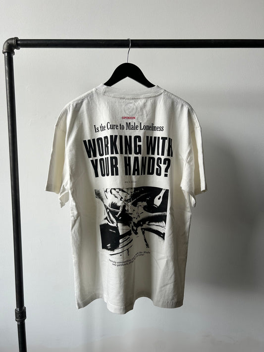 CURE TO MALE LONELINESS TEE (LARGE) [FLEA MARKET]