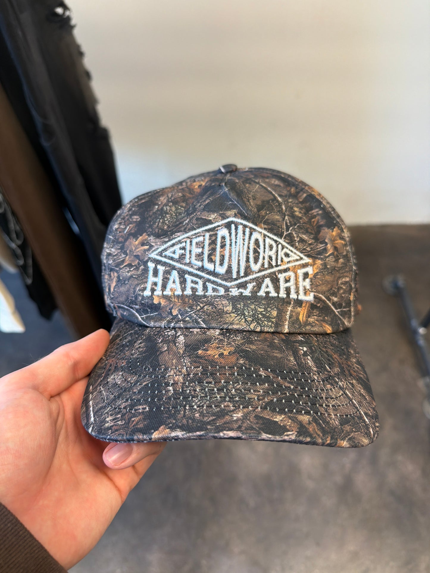 HARDWARE NYLON CAMO CAP (SAMPLE)