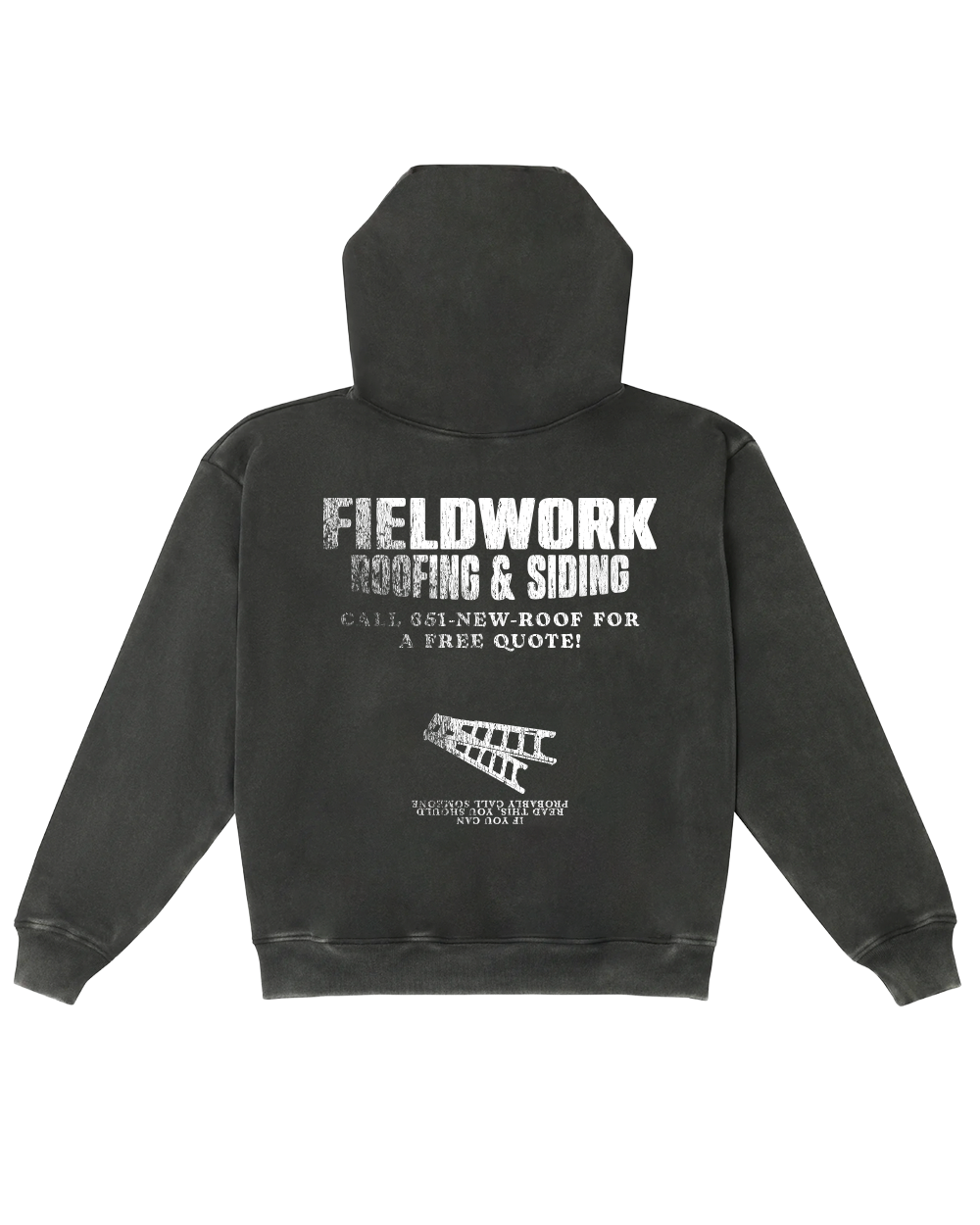 ROOFING & SIDING HOODIE (VINTAGE BLACK)