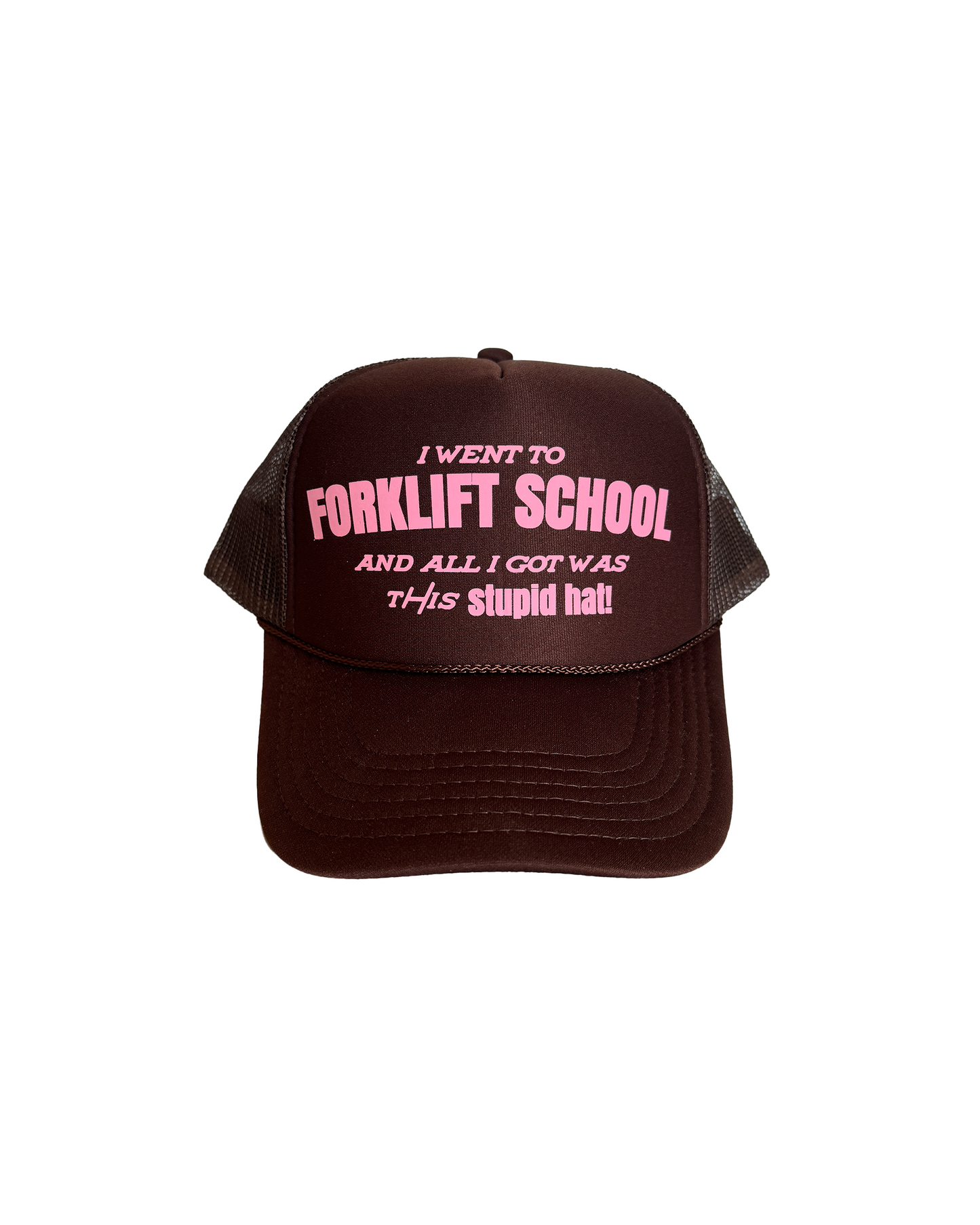 FORKLIFT SCHOOL TRUCKER (BROWN)