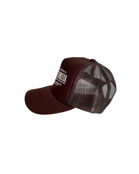 THE MAN WEARING THIS HAT IS A TRUCK DRIVER (EARTH)