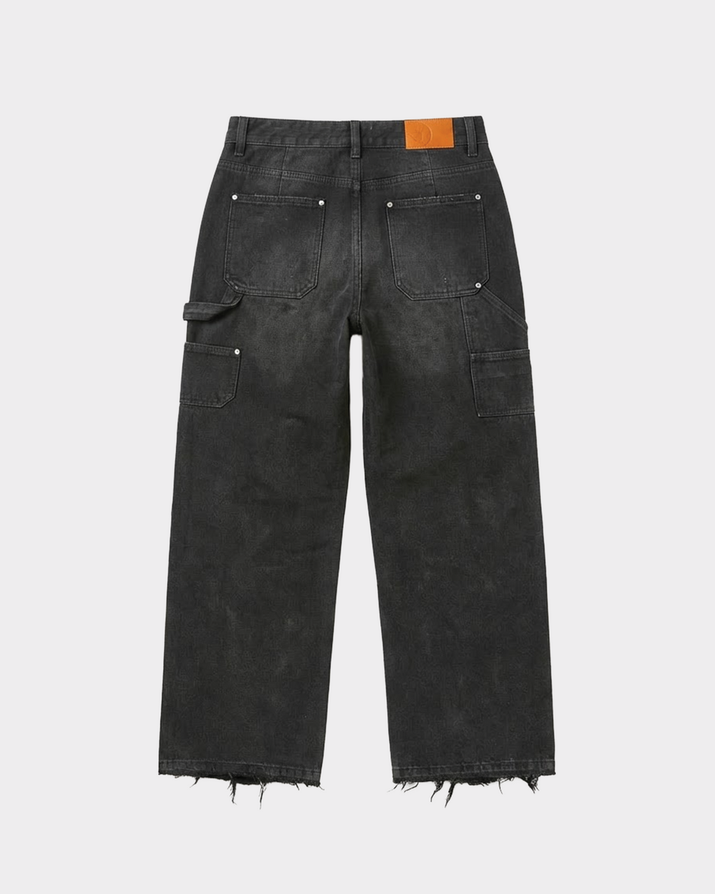 THRASHED DOUBLE KNEE DENIM