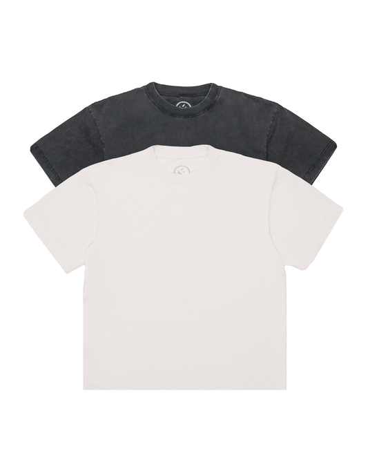 FIELDWORK BLANK CROPPED TEE 2-PACK