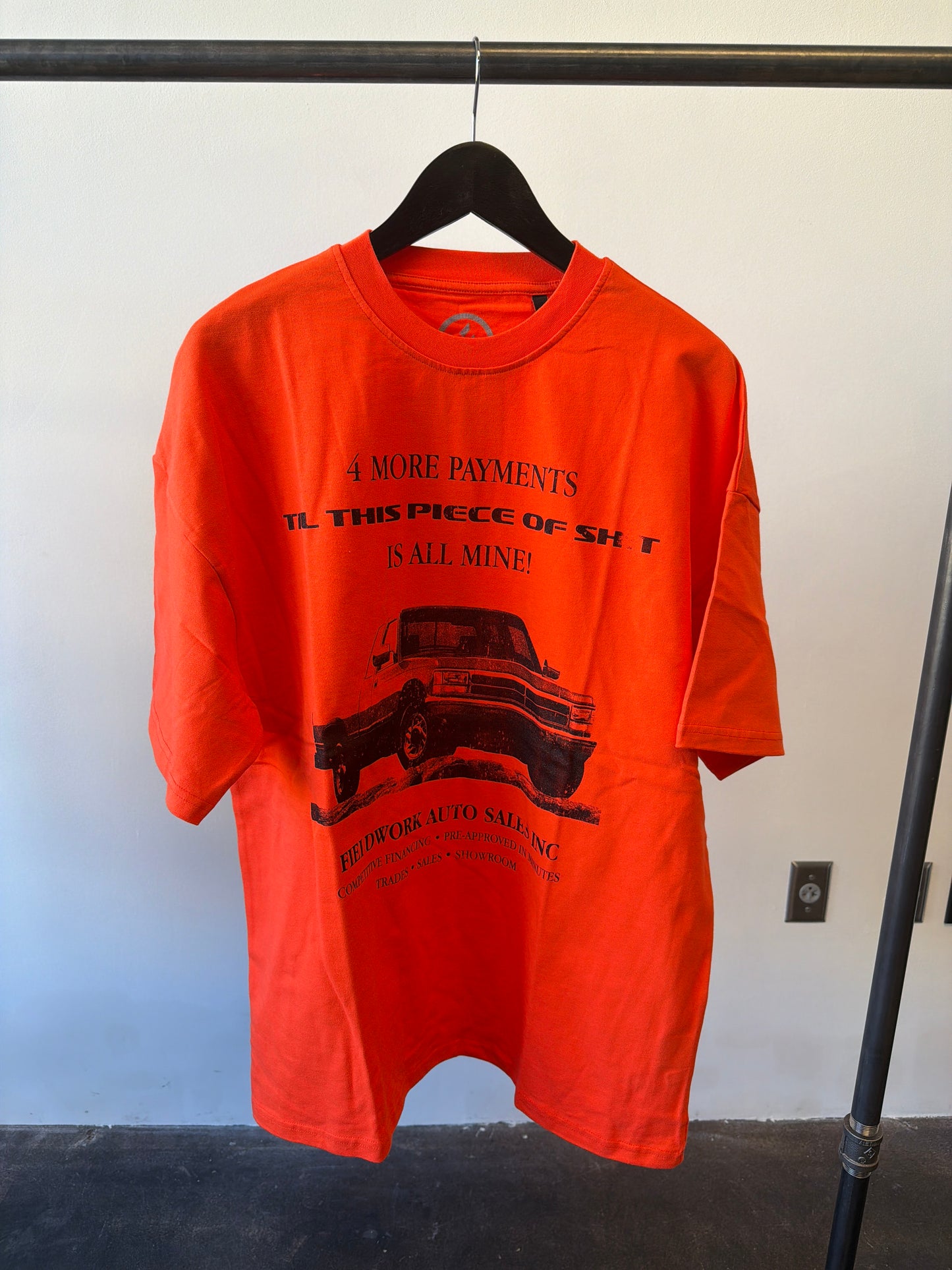 P.O.S. TEE - ORANGE (MEDIUM)