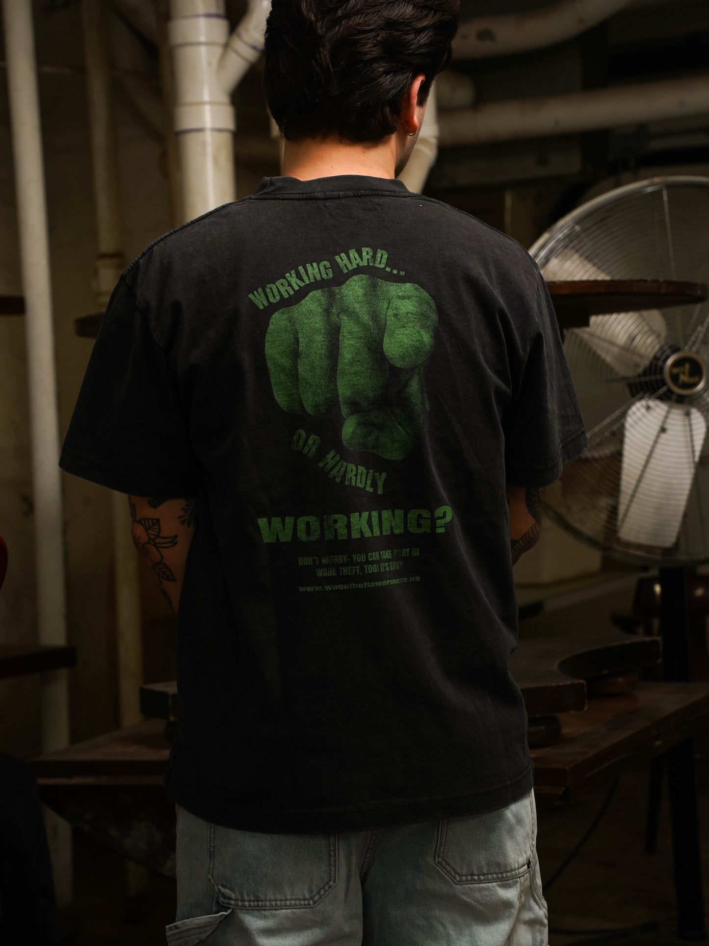 WAGE THEFT TEE