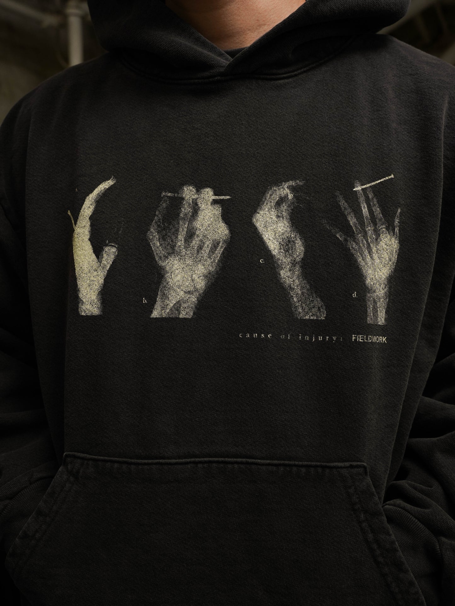 WORKER'S COMP HOODIE (VINTAGE WASH)