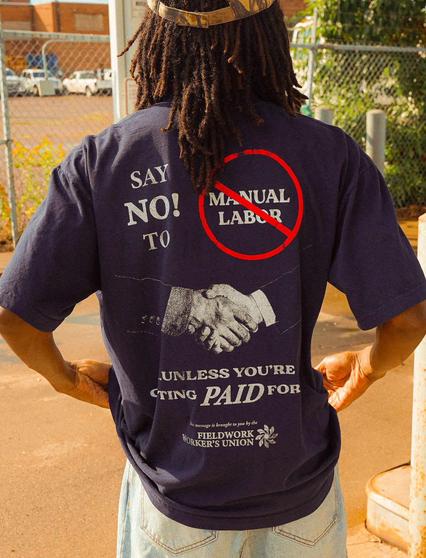 SAY NO! TO MANUAL LABOR TEE