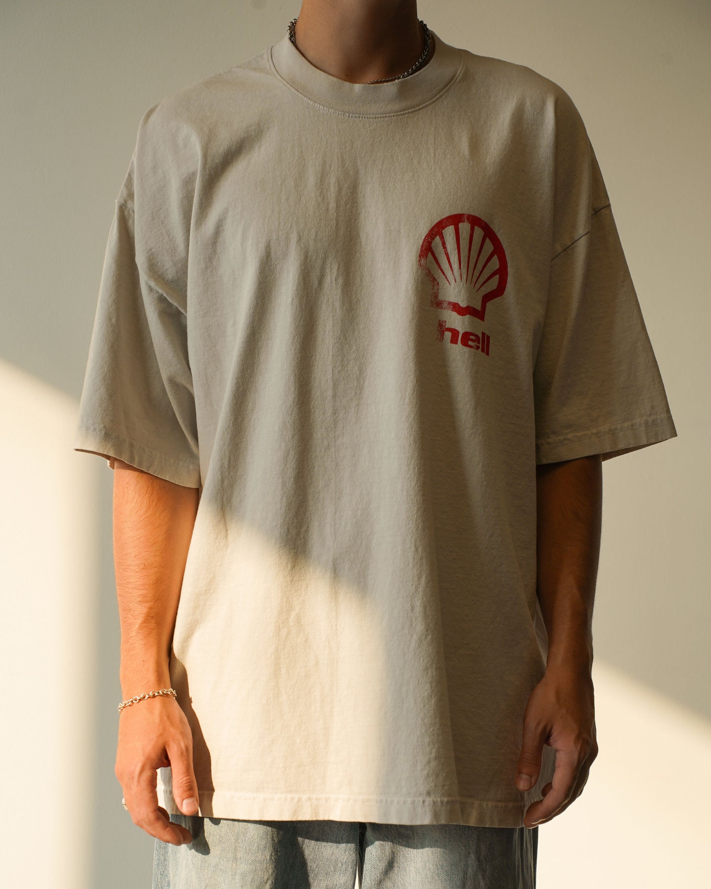 HELL TEE (CEMENT)