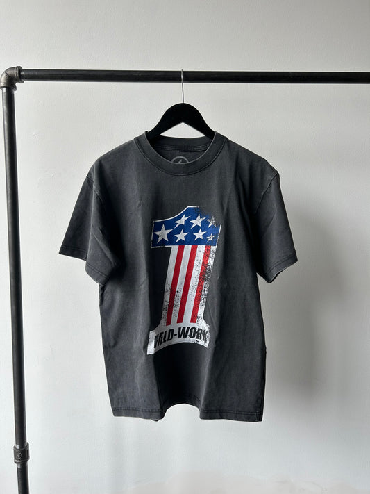 FIXATED ON THE JOB TEE - VINTAGE WASH (MULTIPLE SIZES)