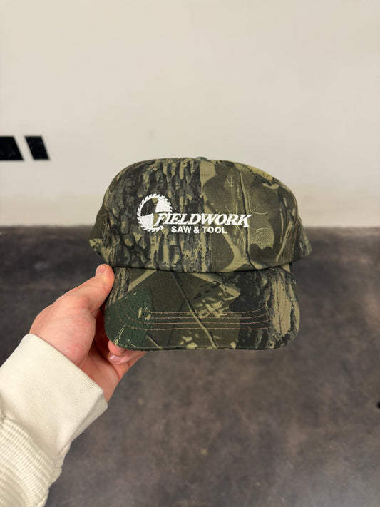 FIELDWORK SAW & TOOL CAMO CAP