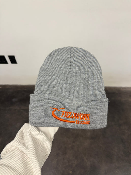 FIELDWORK TRUCKING BEANIE - GRAY
