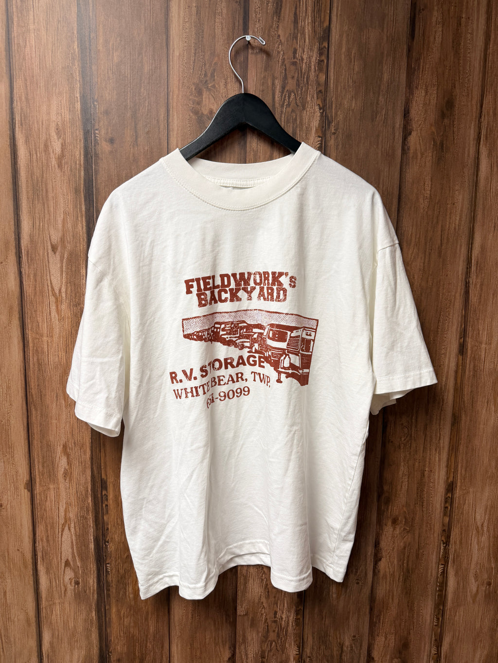 BACKYARD CROPPED TEE - SIZE LARGE