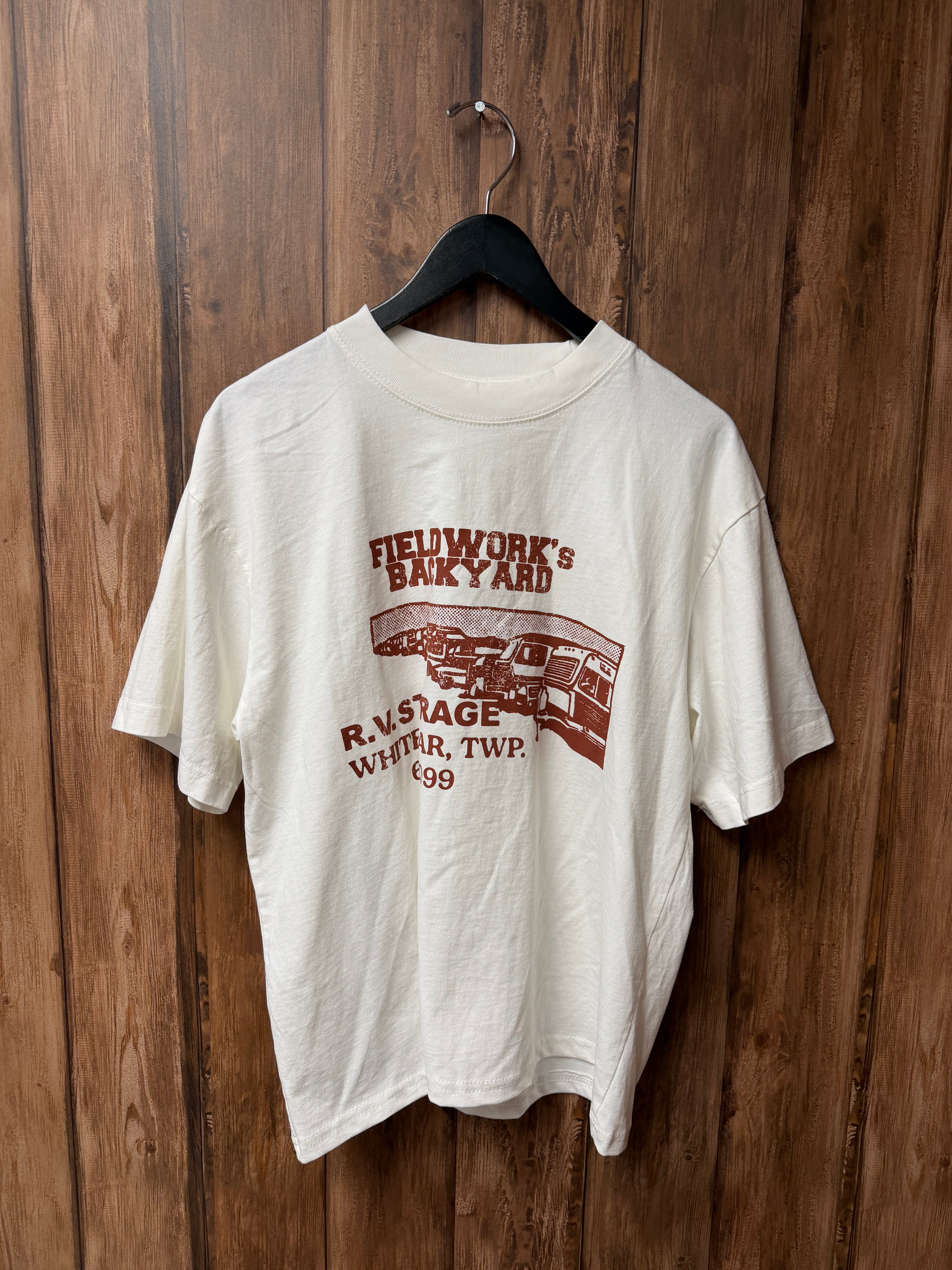 BACKYARD CROPPED TEE - SIZE MEDIUM