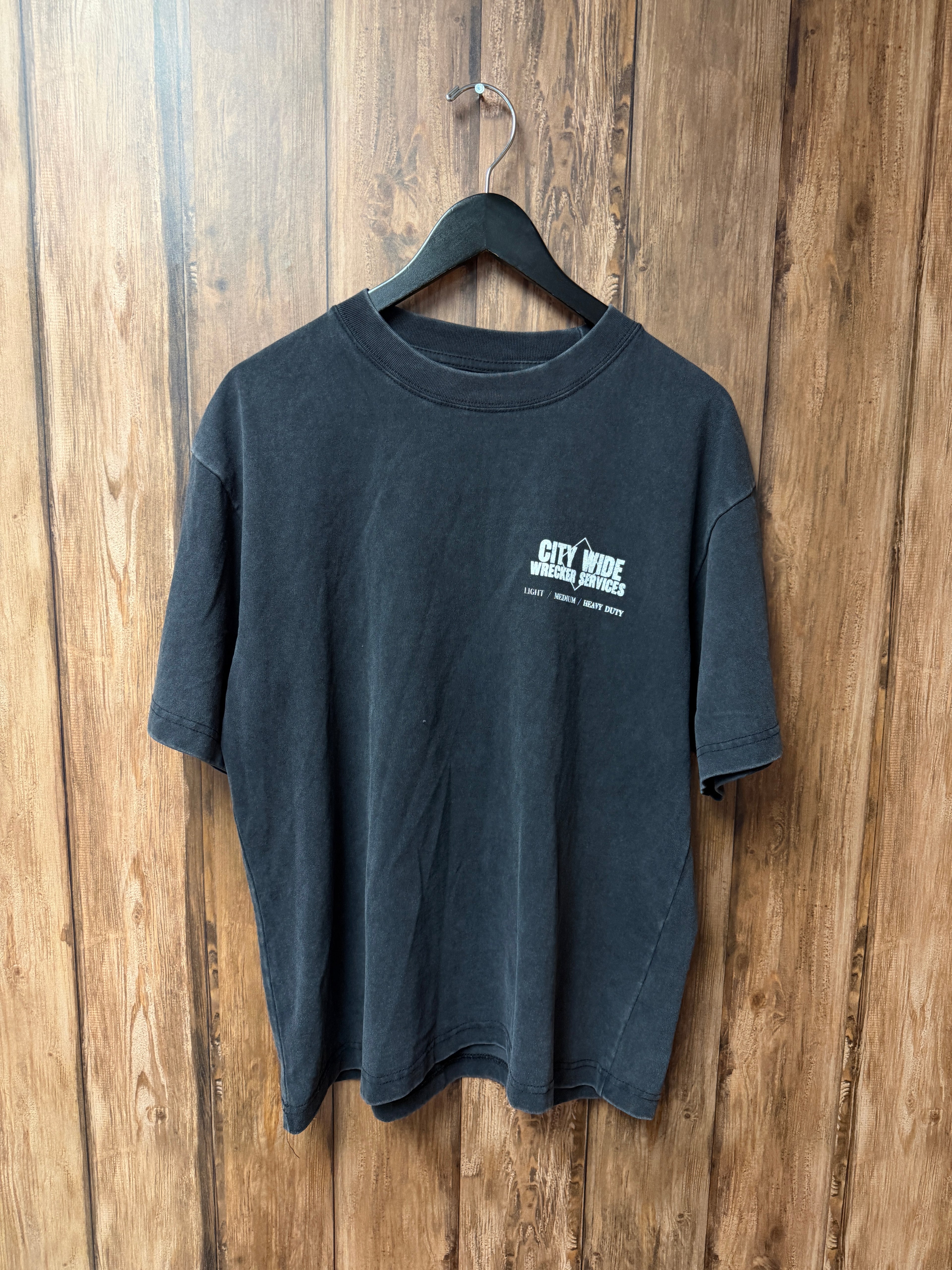 DESTRUCTION CROPPED TEE - SIZE MEDIUM