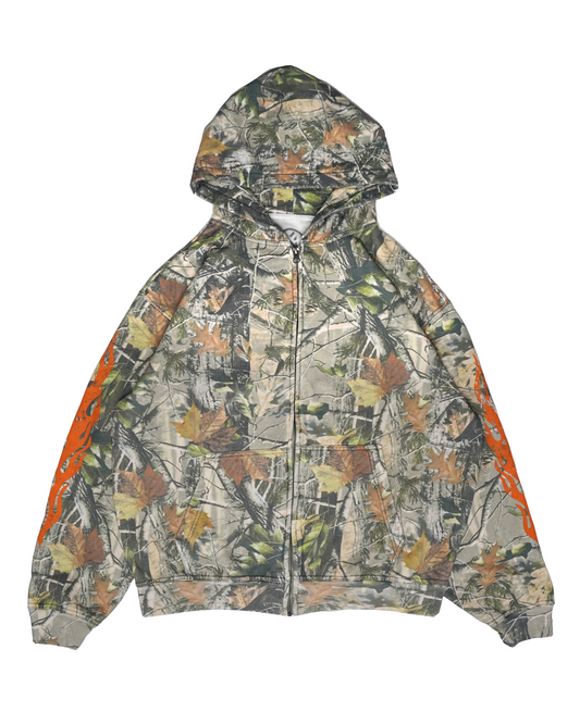 BLUSHWOOD ZIP HOODIE (HUNTER)